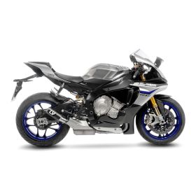 Silencieux d'échappement en carbone LeoVince LV Corsa Slip-On pour YAMAHA YZFR1M