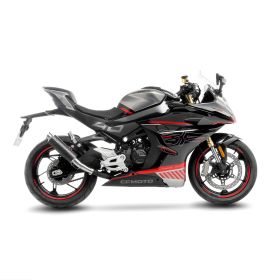 Marmitta slip-on LeoVince GP Corsa carbon per CF MOTO 450 SS / 450 SR