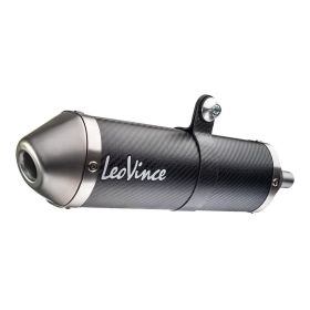 Silencieux d'échappement en carbone LeoVince X-Fight homologué pour FANTIC MOTOR