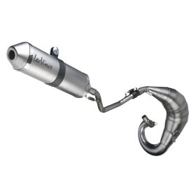 Silencieux complet LeoVince X-Fight en acier approuvé DERBI SENDA RACER SM/ENDURO