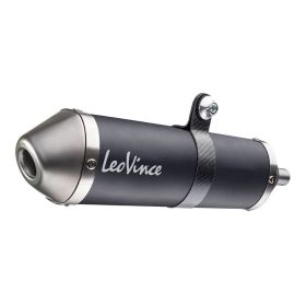 Marmitta completa LeoVince X-Fight nero omologata per DERBI SENDA X-TREME SM/R