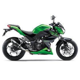 Marmitta slip-on LeoVince GP Corsa carbon per KAWASAKI Z 300/ABS