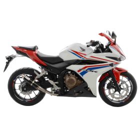 Marmitta slip-on LeoVince GP Corsa carbon per HONDA CBR 500 R