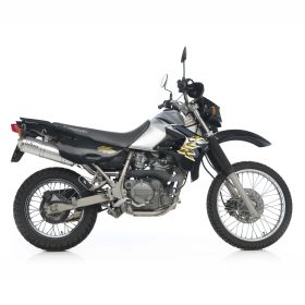 Marmitta slip-on LeoVince X3 alluminio omologata per KAWASAKI KLR 650