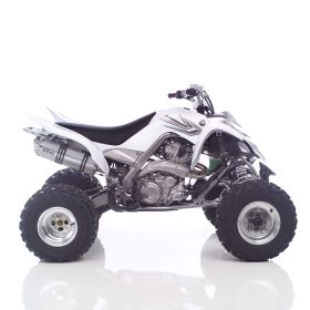 LeoVince X3 Slip-On Exhaust Aluminum for YAMAHA YFM 700 R RAPTOR