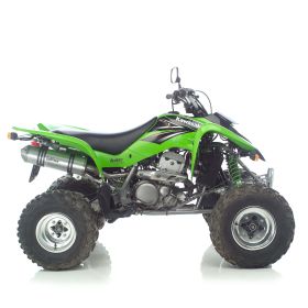 LeoVince X3 Slip-On Auspuff genehmigt für KAWASAKI KFX 400
