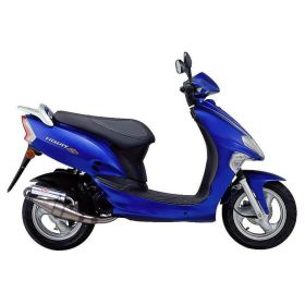 Marmitta completa LeoVince Hand Made TT alluminio omologata per KYMCO VITALITY 50