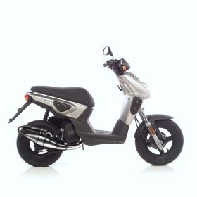 Marmitta completa LeoVince Hand Made TT nero omologata per YAMAHA SLIDER