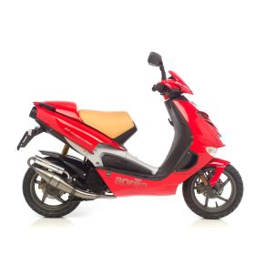 Marmitta completa LeoVince Hand Made TT omologata per APRILIA SR 50 SPORT PRO INIEZIONE