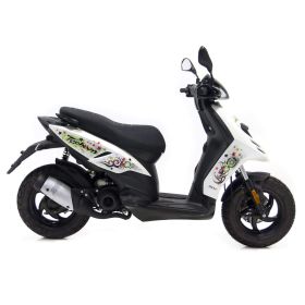 Marmitta completa LeoVince Touring omologata per PIAGGIO TYPHOON 50