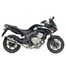 Marmitta slip-on LeoVince LV One Evo acciaio inox omologata per HONDA CBF 600 S