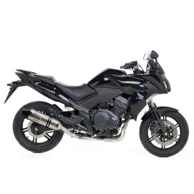 Silencieux Slip-On LeoVince LV One Evo en acier inoxydable homologué HONDA CBF 1000/ST
