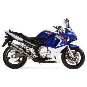 LeoVince LV One Evo Edelstahl Slip-On Auspuff genehmigt für SUZUKI GSX-F 650
