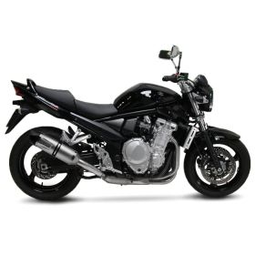 Marmitta slip-on LeoVince LV One Evo acciaio inox omologata per SUZUKI BANDIT 1250