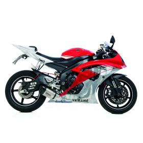 Marmitta completa LeoVince Factory S acciaio inox per YAMAHA YZF-R6