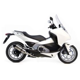LeoVince LV One Evo Slip-On Auspuff Edelstahl genehmigt für HONDA INTEGRA 750/DCT/ABS