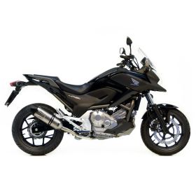 Marmitta slip-on LeoVince LV One Evo acciaio inox omologata per HONDA NC 750 S/X/DCT/ABS
