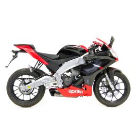 LeoVince LV One Evo Edelstahl Slip-On Auspuff genehmigt für APRILIA RS4 125