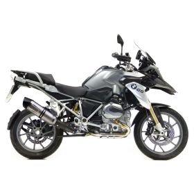 Marmitta slip-on LeoVince LV One Evo acciaio inox omologata per BMW R 1200 GS