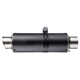 Échappement universel LeoVince GP Corsa 9736MU carbone D. 54