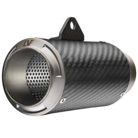 LeoVince LV Corsa 9792CU Universal-Auspuff karbon D. 65 rechte Seite