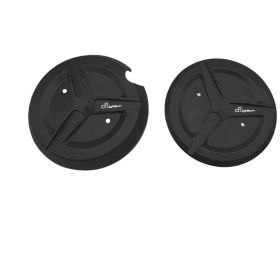 Copri carter t-max 530-560 (coppia) Lightech nero compatibile con Yamaha t-max530
