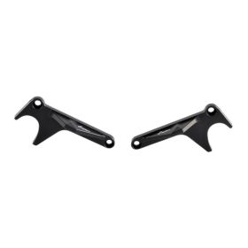 Coppia di forchette Lightech nero per Yamaha mt-10
