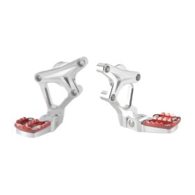 Pedane con poggiapiedi snodati Lightech per Honda x-adv