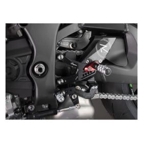 Pedane poggiapiedi fissi Lightech per Kawasaki zx10r