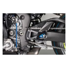 Pedane regolabili con poggia piedi fissi Lightech per Suzuki gsx-r1000