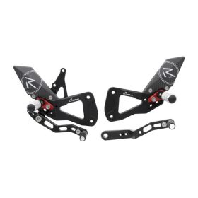 Pedane regolabili r version Lightech per Suzuki gsx-r1000