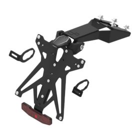 Lightech B1 Verstellbarer Kennzeichenhalter-Satz mit Licht und Reflektor
