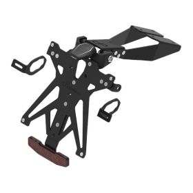 Lightech B3 Verstellbarer Kennzeichenhalter-Satz mit Licht und Reflektor