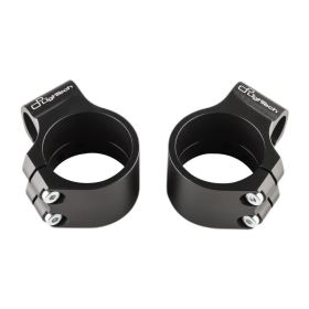 Bracciali manubrio D. 50 offset 40mm Lightech per Aprilia rsv1000