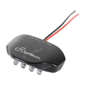 LIGHTECH PTLA2NER Motorcycle license plate light