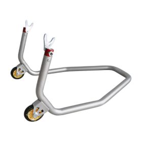 Cavalletto posteriore in acciaio inox con forchette Lightech compatibile con Aprilia rs660