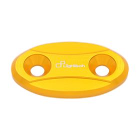 Coppia tappi sede specchio Lightech colore oro per BMW s1000rr