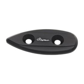 Coppia tappi sede specchio Lightech nero per Yamaha r1