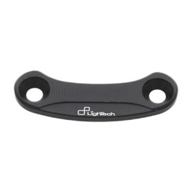 Coppia tappi sede specchio Lightech nero per Kawasaki zx10r