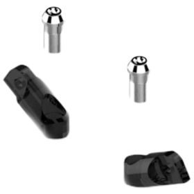 LIGHTECH SPEY10 MOTORCYCLE MIRROR ADAPTER