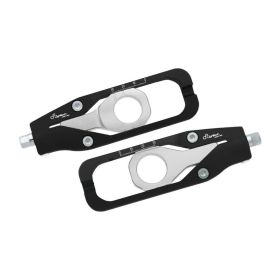 Tenditori catena Lightech nero Lightech per Kawasaki zx10r