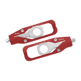 Tenditori catena Lightech rosso Lightech per Kawasaki zx10r