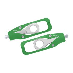 Tenditori catena Lightech verde Lightech per Kawasaki zx10r