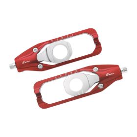 Tenditori catena Lightech rosso compatibile con Suzuki gsx-r1000
