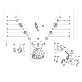 VENTILSCHAFTDICHTUNG LML 0191