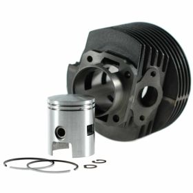 LML Zylinderkit 125 cc aus duktilem Gusseisen mit 2 Ports und 2-Ring Kolben