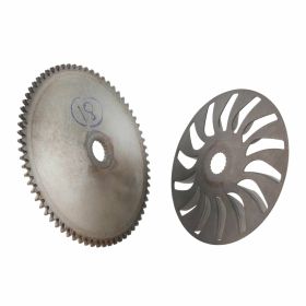 LML Vorderes Riemenscheibe 122 mm für Roller 2 Teile