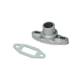 Malossi Ansaugkrümmer D 15,5x19 geneigt mit 41/47 Zentrumabstand für SHA 15/15 C