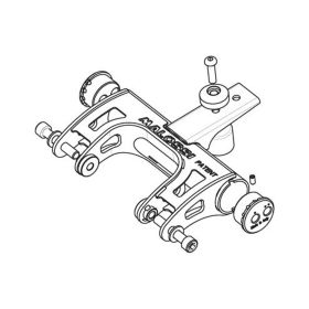 Support moteur Malossi GORILLA ARM Racing pour carter C/RC-One