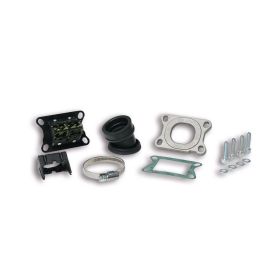 Kit de collecteur incliné Malossi X360 MHR D 28/35 longueur 27 pour Derbi et AM6